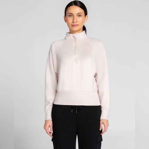 Kyodan Lorelai mock neck half zip sweatshirt - Picture 2 of 9